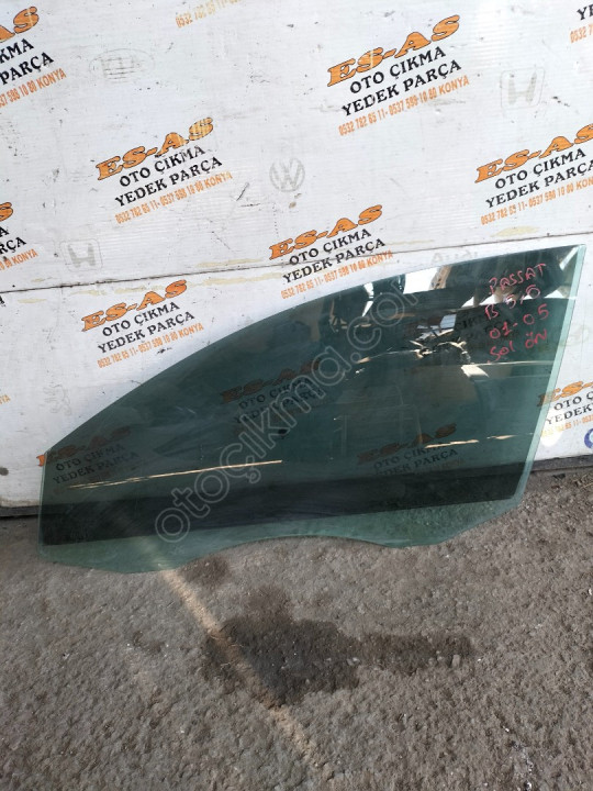 Volkswagen Passat B 5,5 çıkma Sol Ön Kapı camı 2001-2005