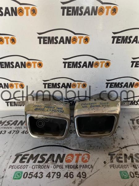 PEUGEOT PEJO 2008 SAĞ SOL EGZOZ UCU ÇIKMA ORJİNAL ADET FYT