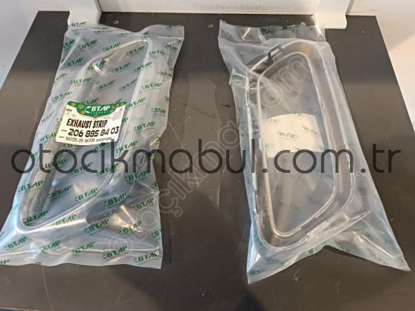 MERCEDES C W206 EGZOZ UCU KROM SAĞ 2021 2068858403 SY