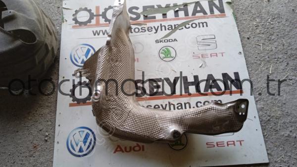 5Q0825735B Golf 8 2022 arka egzoz ısı kalkanı