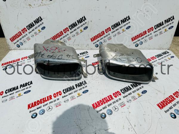 Volvo xc90 arka tampon egzoz çıkışları