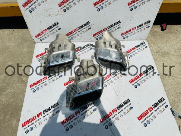 Volvo s90 arka tampon egzoz çıkışları