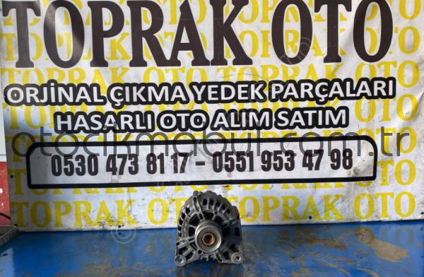 Renault clio V 1.5 dci şarj dinamosu