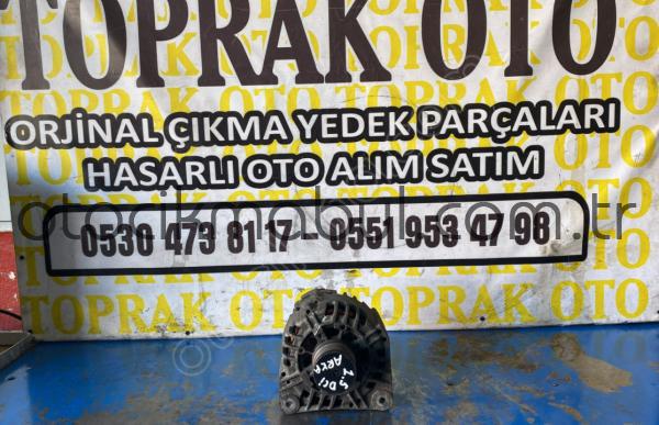 Renault 1.5 dci arkadan marşlı şarj dinamosu
