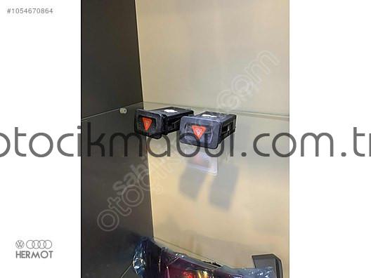 Dörtlü Flaşör Düğmesi 1J0953235J Volkswagen Golf 4 Bor