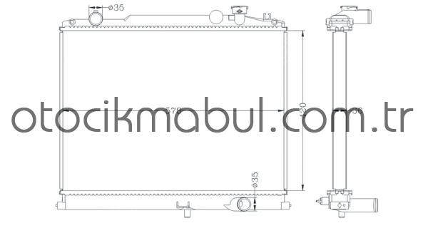 RADYATÖR SU K2500 14-&gt;