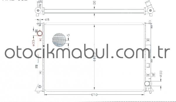 RADYATÖR SU CİVİC 16-&gt; AT / MT 1,5 (RS) CVT CRV 16-&gt; 1,5T