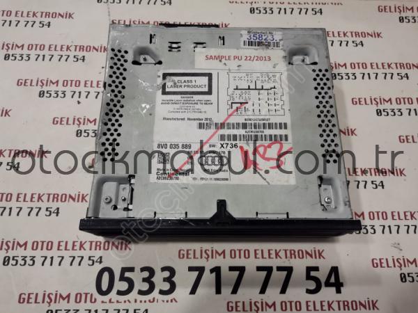 8V0035889 A2C86238700 AUDI A3 MMİ 8V MULTIMEDIA UNITESI