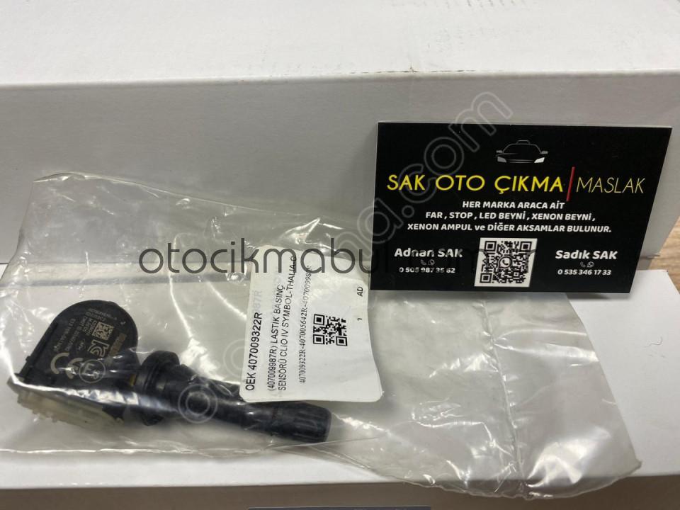 RENAULT MASTER LASTİK BASINÇ SENSÖRÜ /SIFIR/ 407009322R