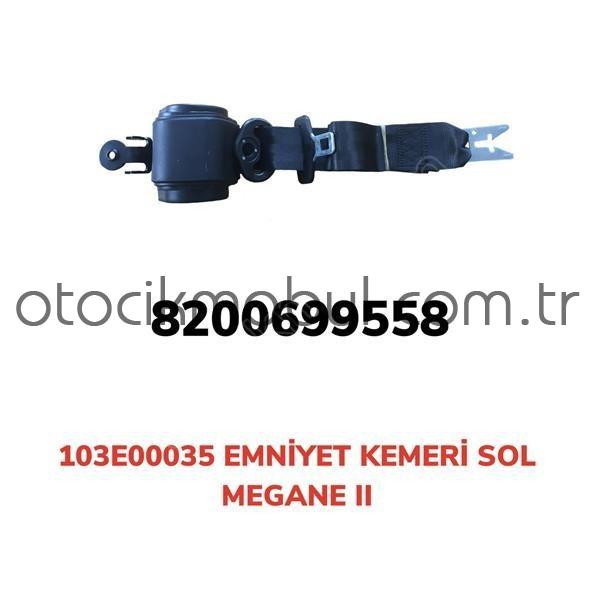 8200699558  SOL ÖN  EMNİYET KEMERİ MEGANE II