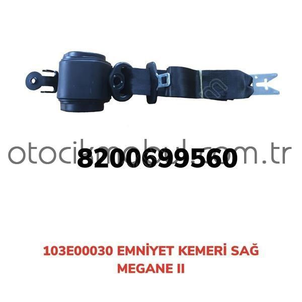 8200699560  SAĞ ÖN EMNİYET KEMERİ MEGANE II