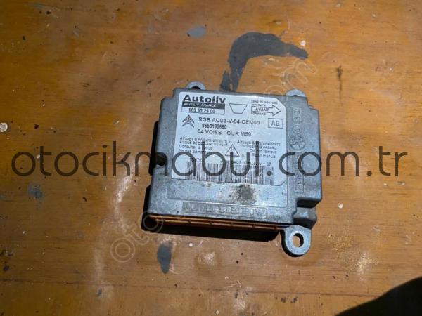 PEUGEOT PARTNER AİRBAG BEYNİ 1998-2003 MODEL ORJİNAL ÇIKMA