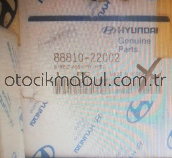 HYUNDAI ACCENT SOL ÖN EMNİYET KEMERİ