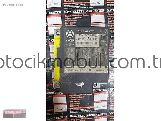 6Q0909605S VOLKSWAGEN POLO AİRBAG BEYNİ