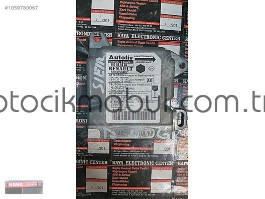 8200098402 600589600 RENAULT CLİO AİRBAG BEYNİ