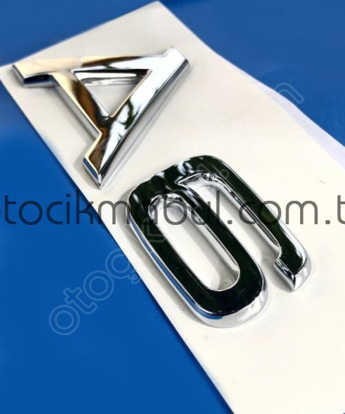 AUDİ A6 98-05 BAGAJ KAPAK YAZISI (A6) 4B0853741C 2ZZ