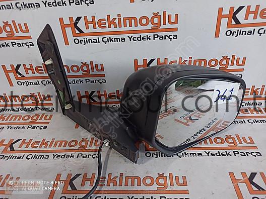 Ford Tourneo Courier Sağ Dikiz Aynası - Isıtmalı, Siyah,