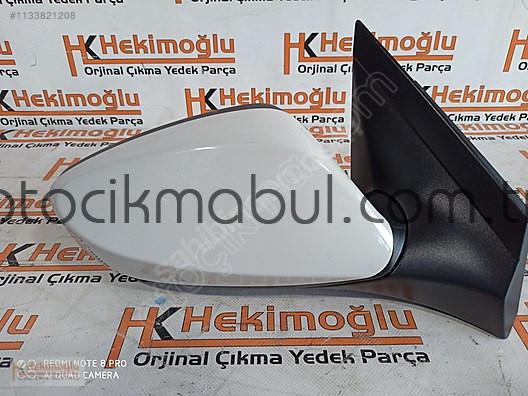 Hyundai Accent Blue Beyaz Sağ Dikiz Ayna - Hatasız e13 027