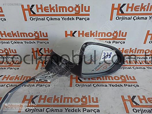 VW Passat B8 Elektrikli Sinyalli Sağ Kapı Aynası - Orjina