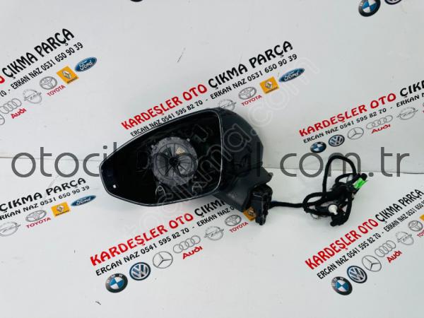 Audi a6 sol dış dikiz aynası (katlanır elektrikli)