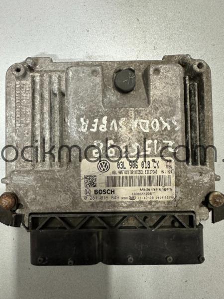 03L906018CK SKODA SUPERB B6 2.0 TDI ÇIKMA MOTOR BEYNİ