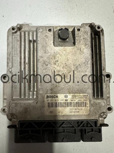 0281019148  RENAULT CLİO 4 ÇIKMA MOTOR BEYNİ