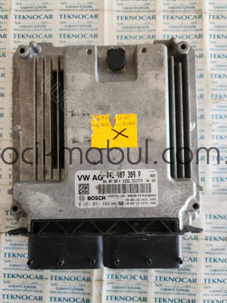 04L907309P 0281031483 VAG GRUBU MOTOR BEYNİ
