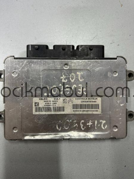 CMDE9675916480 PEUGEOT 207 ÇIKMA MOTOR BEYNİ