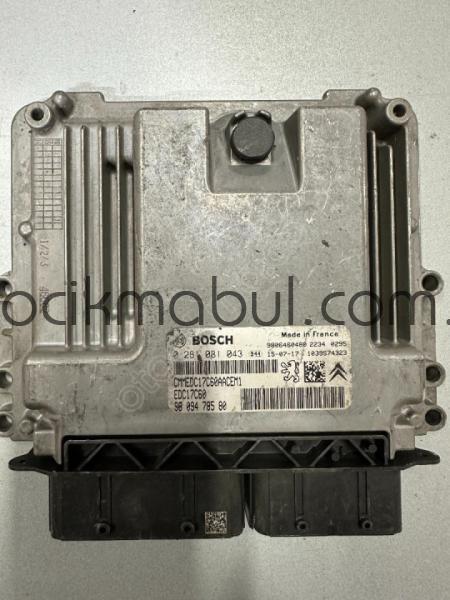 0281031043 PEUGEOT 308 1.6 EDC17C60 ÇIKMA MOTOR BEYNİ