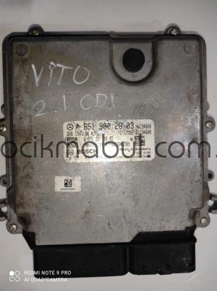 MERCEDES MOTOR BEYNİ A 651 900 28 03 BOSCH NO: 0 281 031 244