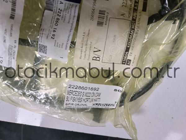 MERCEDES S W222 ÖN CAM SU FISKİYESİ HORTUM HATTI 2228601692