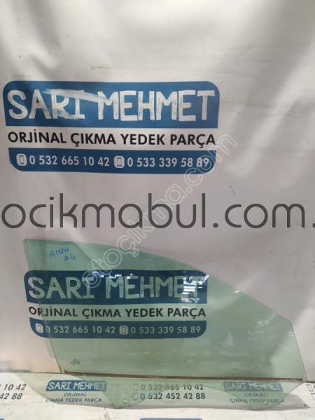 ÇIKMA AUDİ A4 SAĞ ÖN KAPI CAMİ 43R-001582