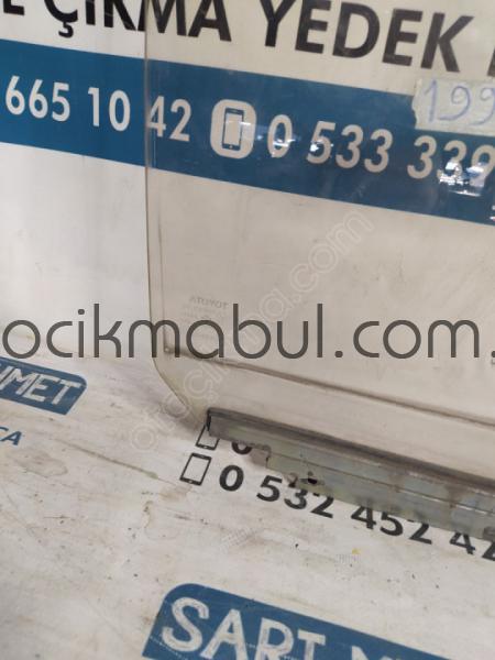 ÇIKMA TOYOTA COROLLA AE92 SAĞ ARKA KAPI CAMI