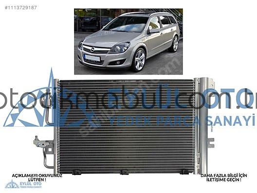 1850096 KLİMA RADYATÖRÜ OPEL ASTRA H 1.4İ, 1.6İ BENZİN 2004+