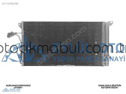 7L0820411C KLİMA RADYATÖRÜ AUDI Q7,PORSCHE CAYANNE 2003+