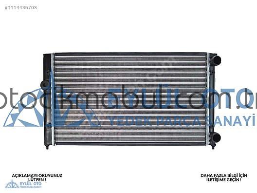 1H0121253R SU RADYATÖRÜ VOLKSWAGEN GOLF3,VENTO ECO 1991-1997