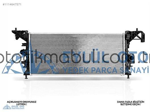 13453907 SU RADYATÖRÜ OPEL ASTRA K 1.6 DİZEL 2015+