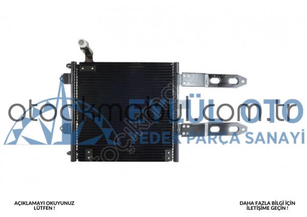 6X0820413A KLİMA RADYATÖRÜ VOLKSWAGEN POLO 1.4-1.6 1999-2001