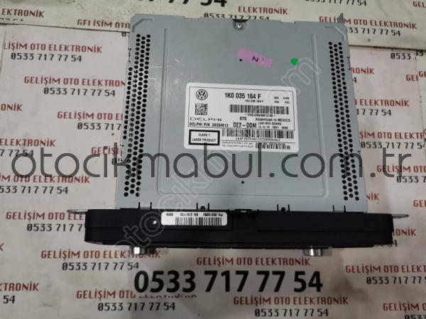 1K0035164F VW PASSAT JETTA RADYO CD ÇALAR PANEL