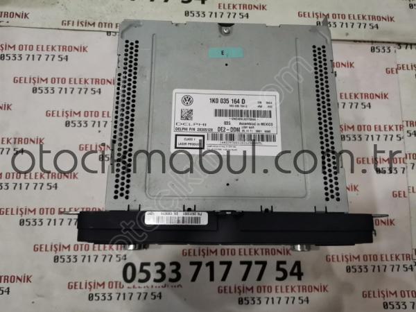 1K0035164D VW GOLF JETTA BEETLE PASSAT RADYO PANELİ