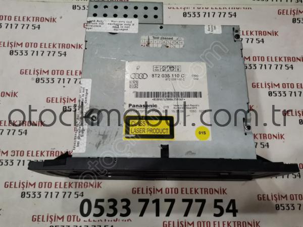 8T2035110C AUDİ A4 A5 6 DİKSLİ CD DEĞİŞTİRİCİ ANA ÜNİTESİ