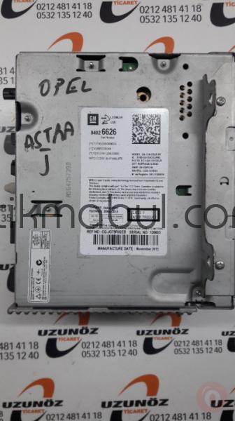 OPEL ASTRA J NAVİGASYON CD ÇALAR GM 84026626