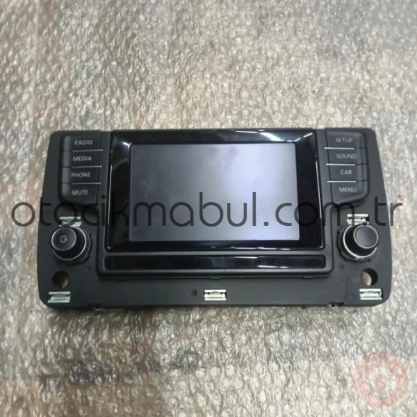 5G0919605 NAVİGASYON MULTİMEDYA EKRANI VW GOLF 2013&gt;&gt;2017