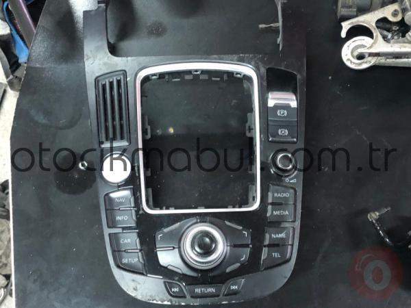 Audi A4 A5 ses tuşları joistik vites çerçevesi 8T0919609G