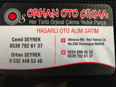 ORHAN OTO ÇIKMA